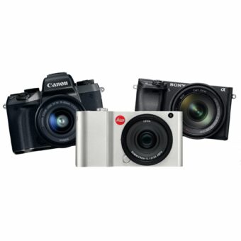 Systemkameras Canon, Leica, Sony