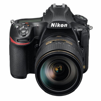 Nikon D850 front