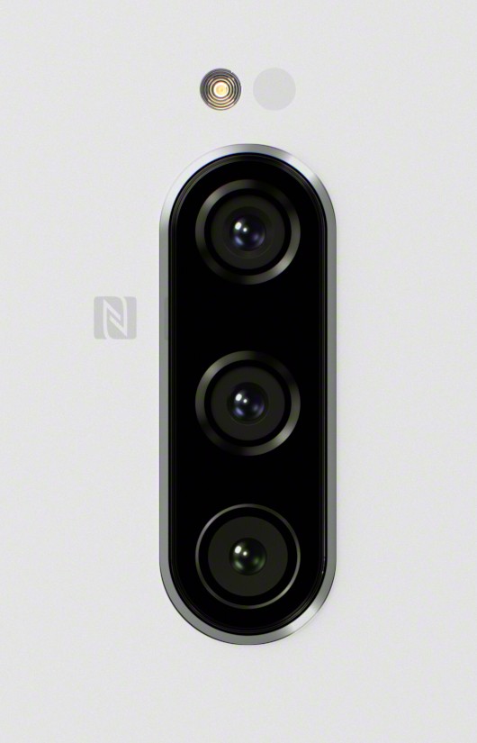 Die drei Kameras des Sony Xperia 1.