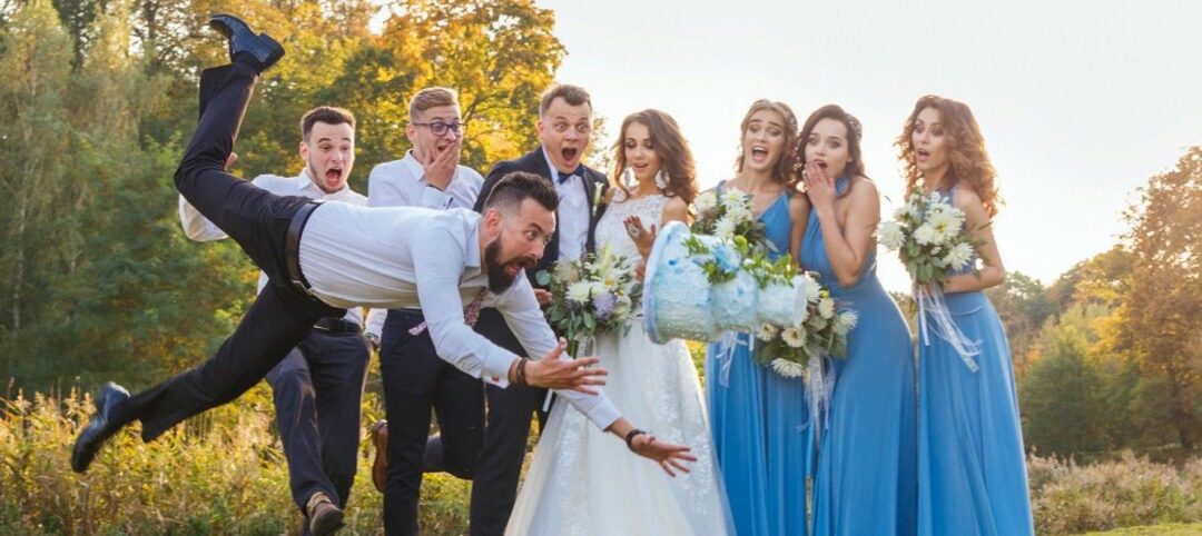 Hochzeitsfotografie mit Action