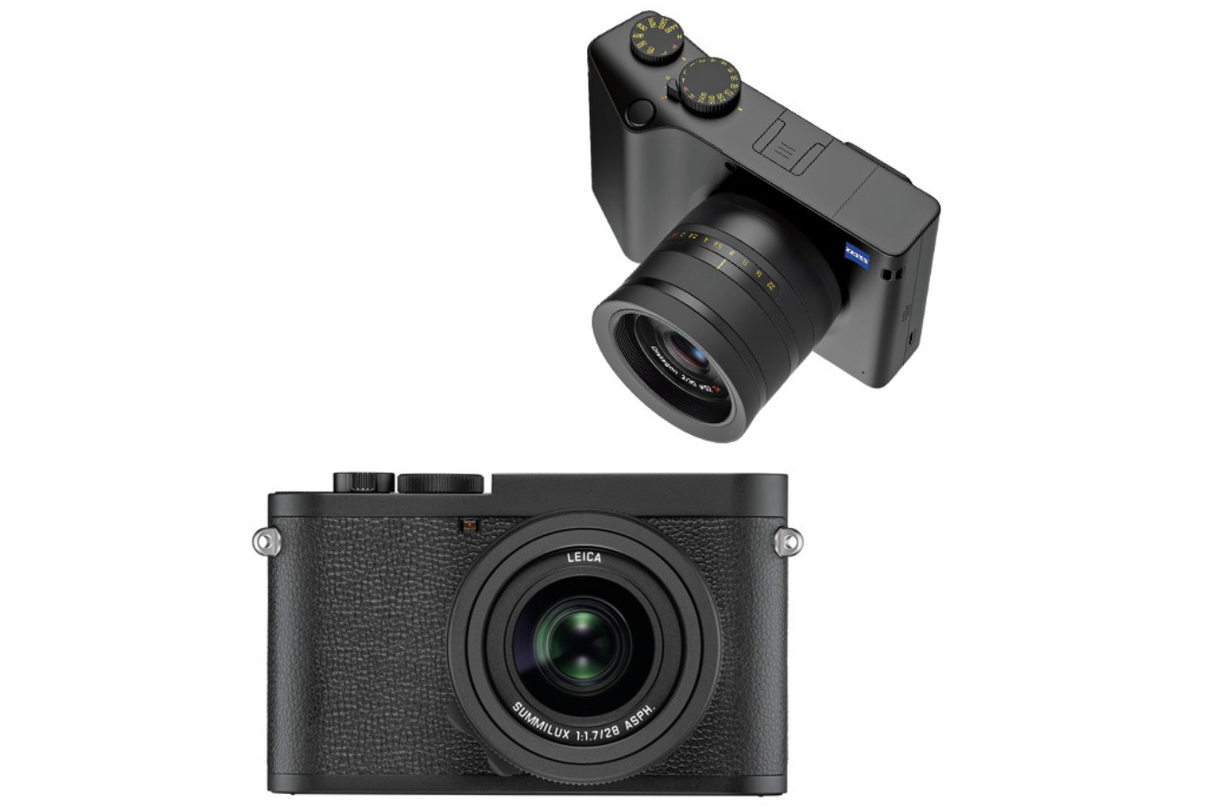 Leica Q2 Monorchrom und Zeiss ZX1