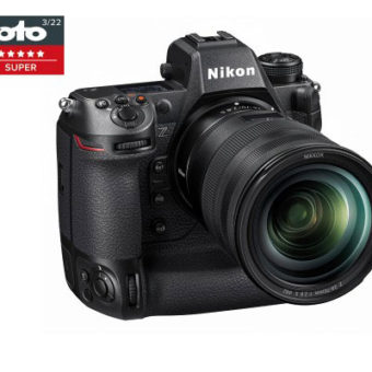Nikon Z9 mit fotoMAGAZIN-Siegel "Super"