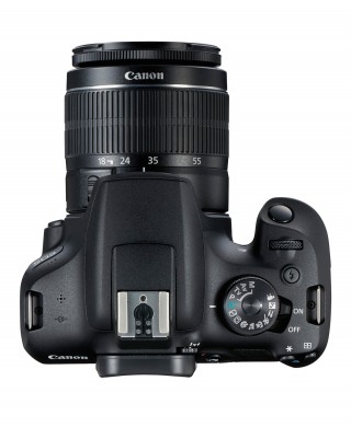 Canon EOS 2000D top