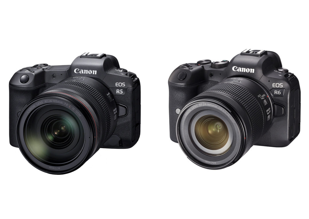 Canon EOS R5 und EOS R6 im Vergleich.