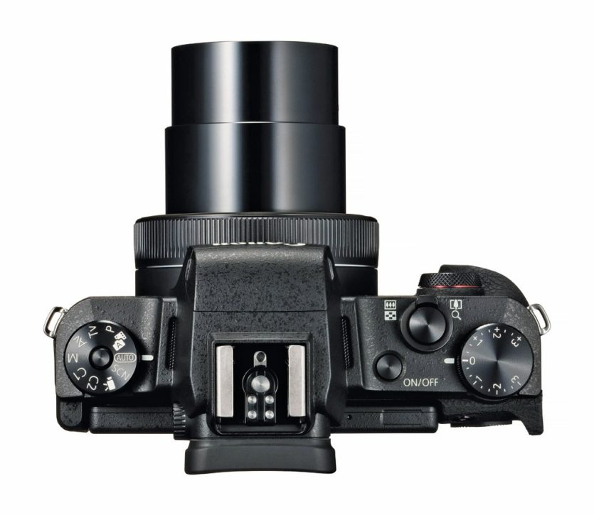 Canon PowerShot G1 X Mark III von oben