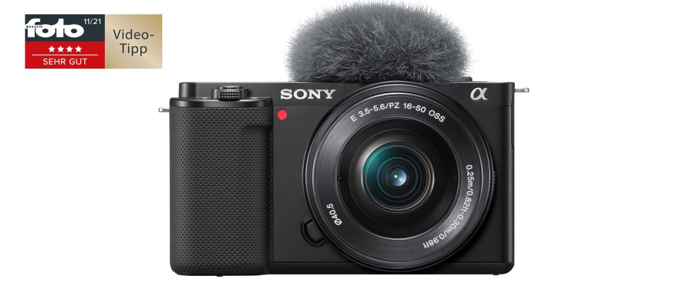 Sony ZV-E10 Die Vlogger-Kamera im Testvergleich mit der Konkurrenz von Canon, Fujifilm und Panasonic.