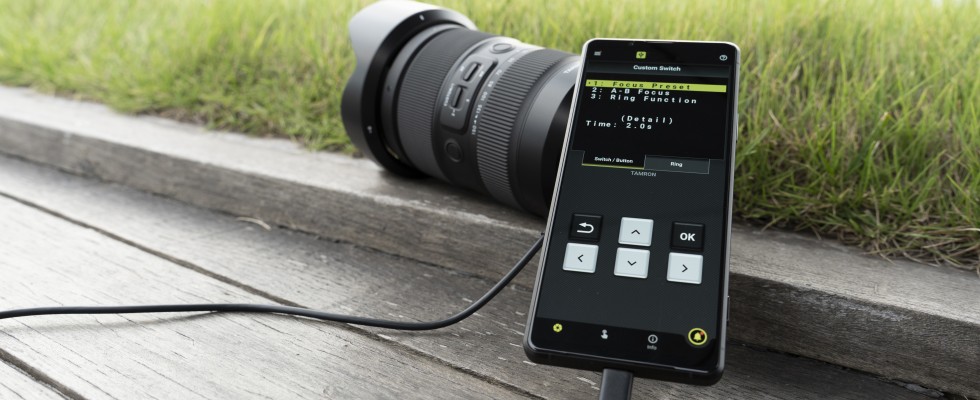 Tamron Lens Utility Mobile, Objektiv-App, Smartphone, Tablet, Android, Objektiv, Autofokus, Manuellfokus, Zoom, Festbrennweite, 2022, Teleobjektiv, Portraitobjektiv, Makro, Weitwinkel, 28-75mm F/2.8 Di III VXD G2, (Modell A063), 35-150mm F/2-2.8 Di III VX