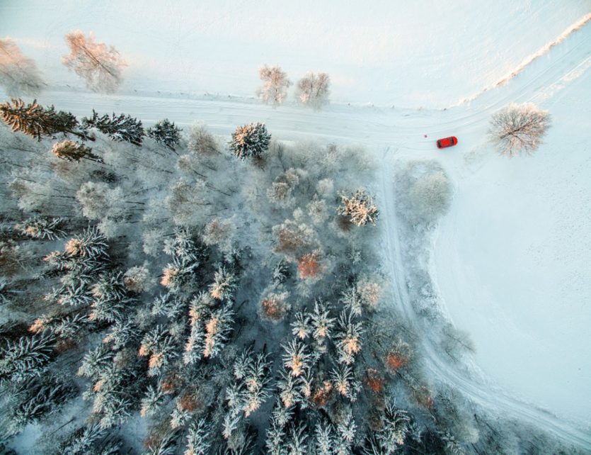 Drohnenbilder im Winter