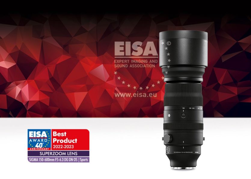 Sigma 5-6,3/150-600 mm DG DN OS Sports mit EISA Siegel
