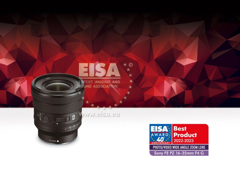 Sony FE 4/16-35 mm G PZ mit EISA Siegel