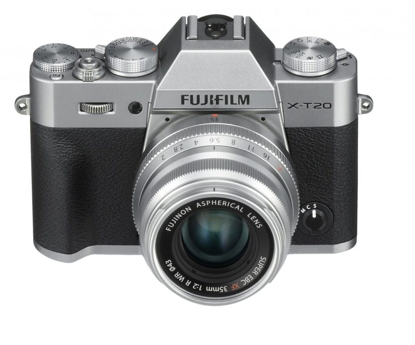 Fujifilm X-T20 frontal