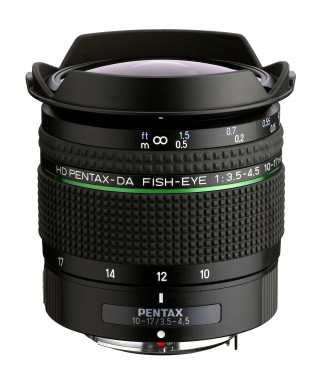 HD Pentax DA Fish-Eye 3,5-4,5/10-17 mm ED, HD PENTAX-DA FISH-EYE 10-17mm F3,5~4,5 ED, Fischauge, Fisheye, Zoom, Objektiv, Ricoh Imaging, APS-C