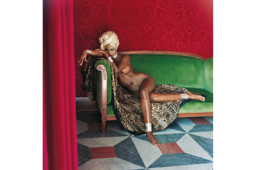 Iman, American Vogue, Hotel Negresco, Nice, 1989