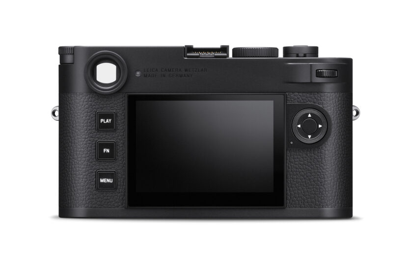 Der 3,0-Zoll-Monitor der Leica M11 Monochrom ist als Touchscreen ausgelegt.