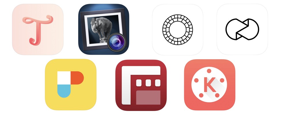 Symbole von Smartphone-Apps
