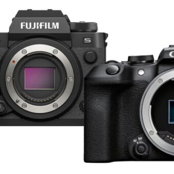 Fuji X-Hs2 und Canon EOS R10