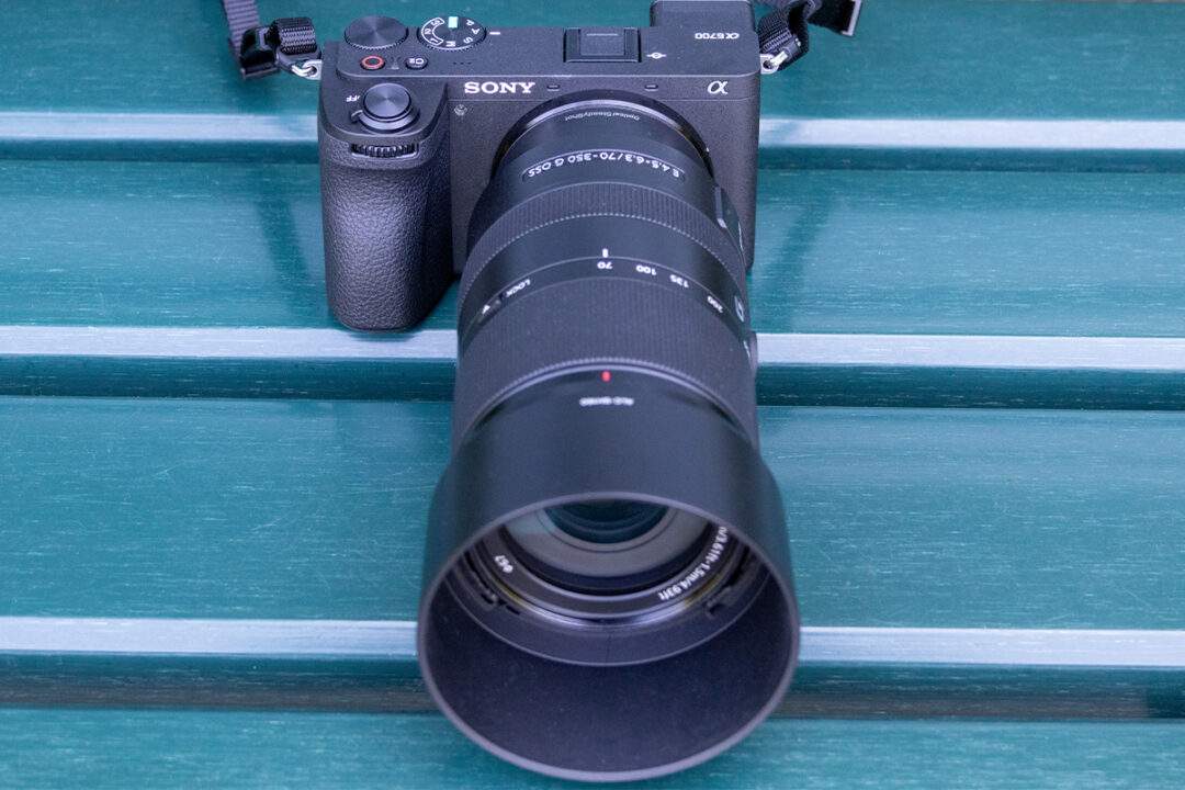 Sony Alpha 6700 mit E 4,5-6,3/70-350 mm G OSS.