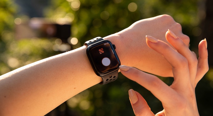 Auch eine Apple Watch kann als Auslöser genutzt werden.