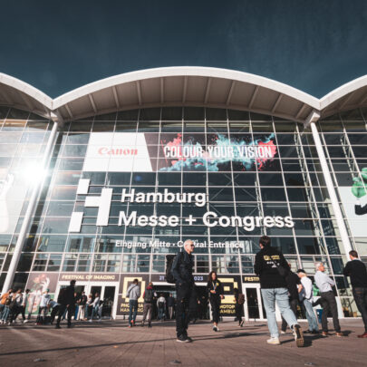 Hamburger Messehallen während der Photopia 2023
