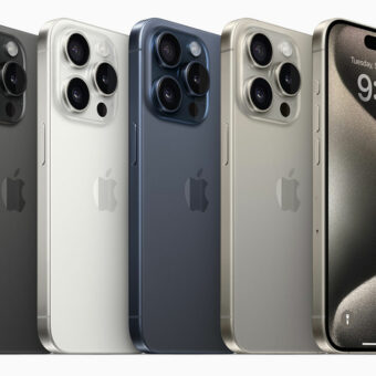 Farbpalette iPhone 15 Pro und iPhone 15 Pro Max