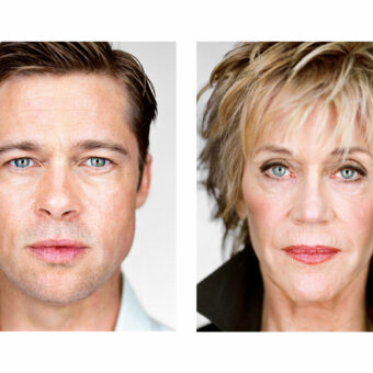 Brad Pitt und Jane Fonda