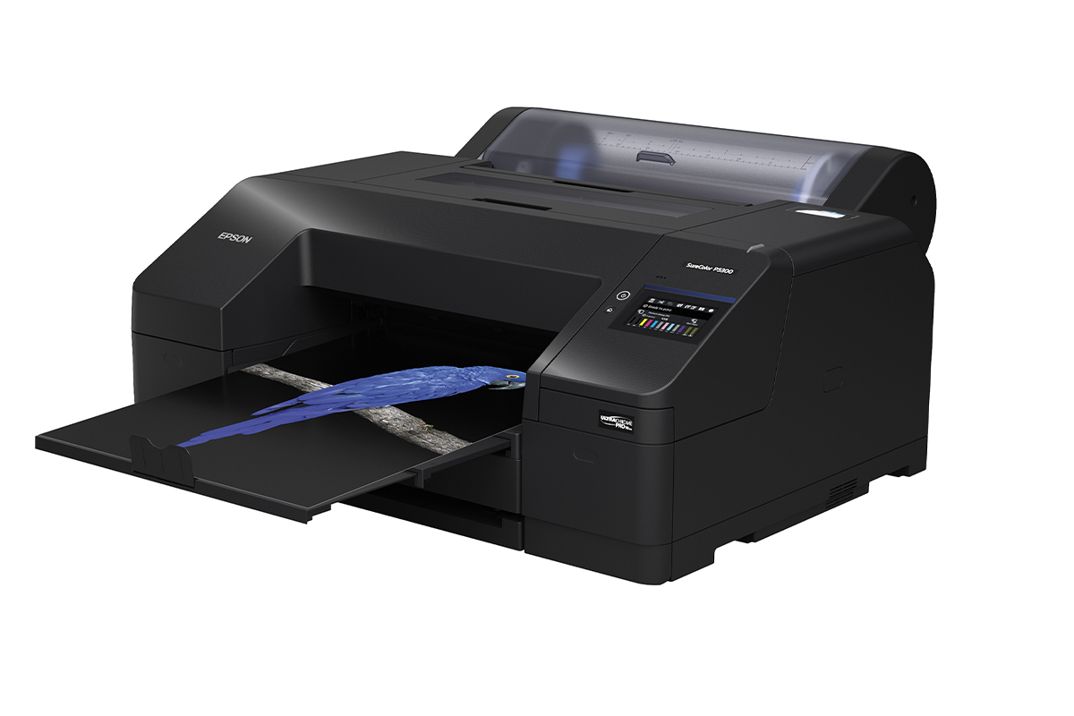 Der Epson SureColor P5300 druckt bis zum Format A2.