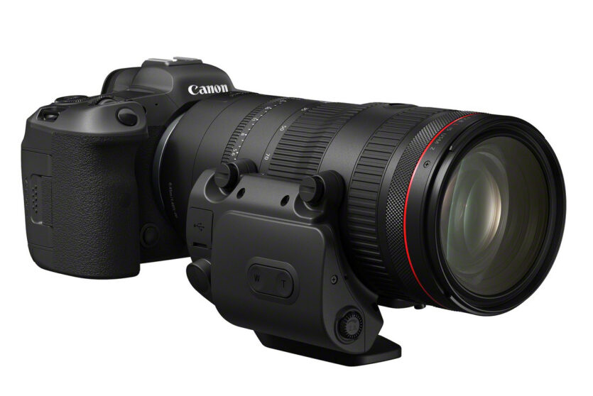 Für das RF 2,8/24-105 mm L IS USM Z bietet Canon ab März 2024 zwei Powerzoom-Adapter an, die sich an Filmer wenden.