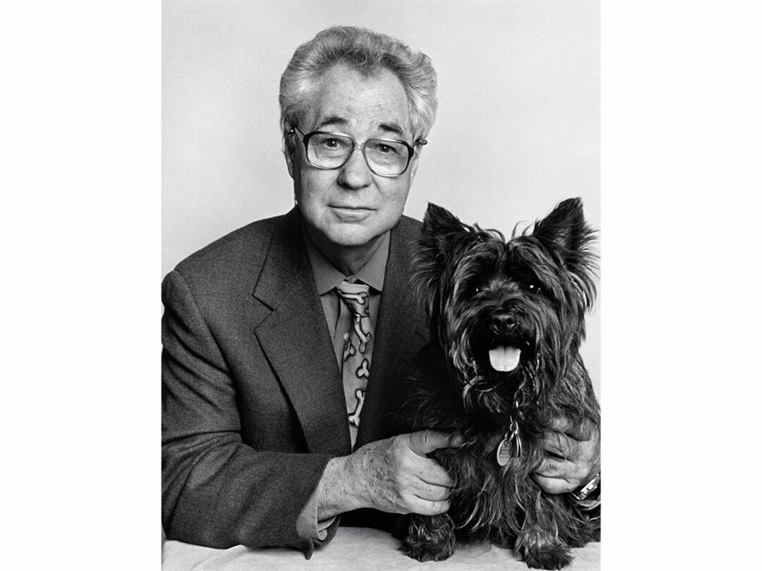 Elliott Erwitt mit Hund