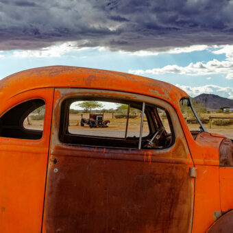 Autowrack in Namibia