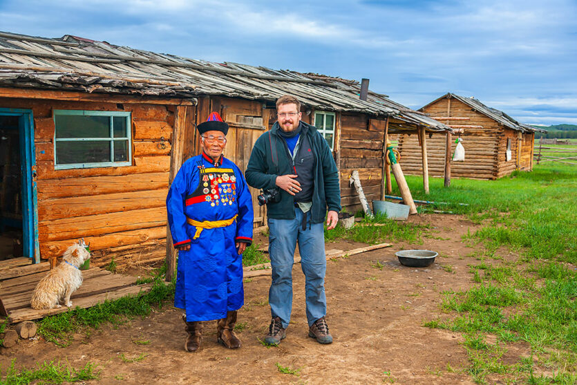 Frank Riedinger in der Mongolei